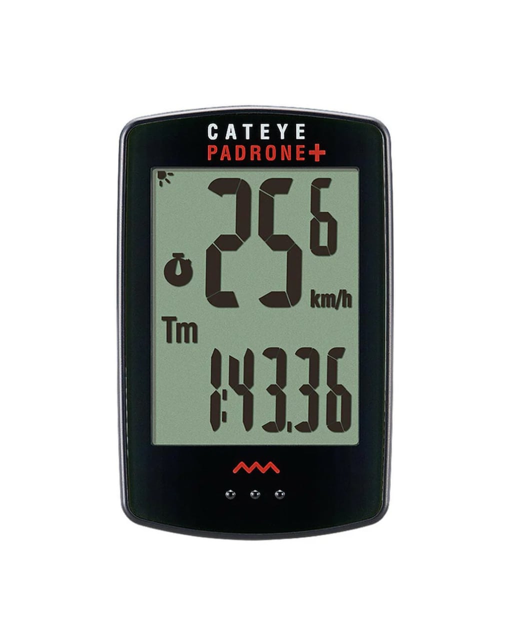 CatEye cyclocomputer padrone+ cc-pa 110W (wireless backlight), view 1