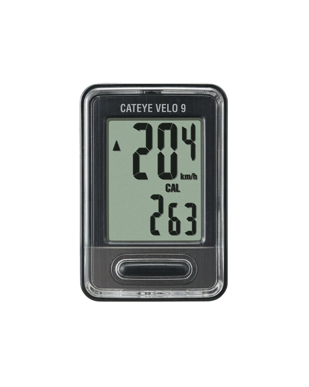 CatEye cyclocomputer velo 9 black CC-VL820 (wired), view 1
