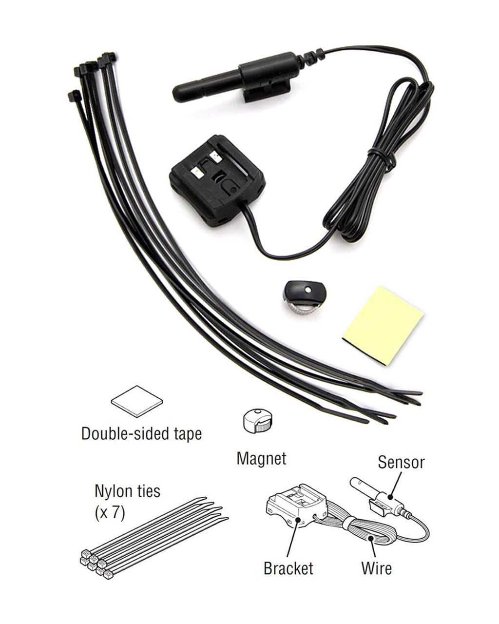 CatEye cyclocomputer velo 9 black CC-VL820 (wired), view 2