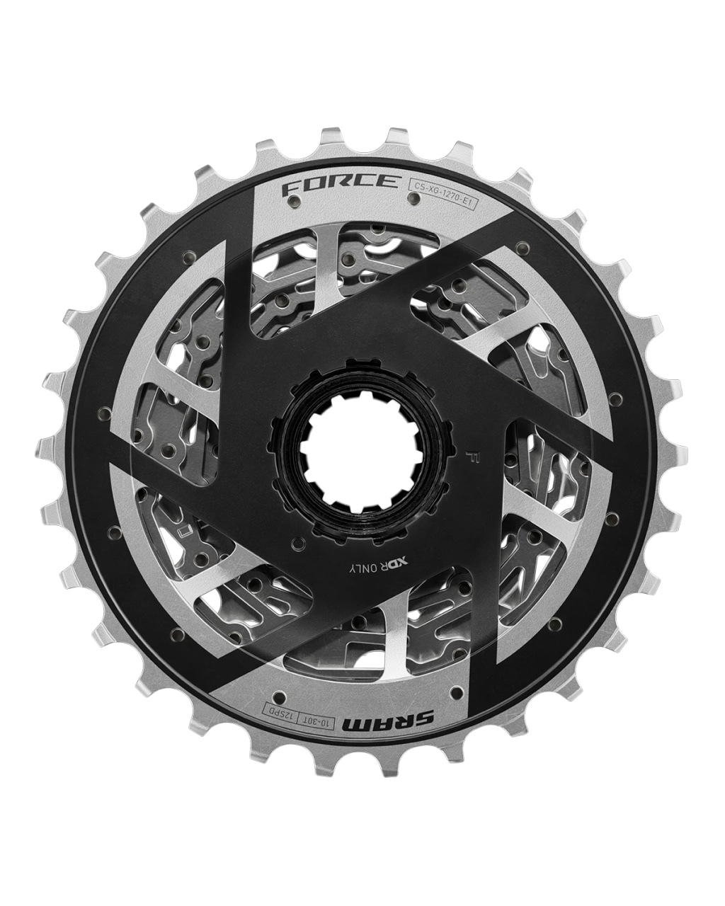 SRAM CASSETTE FORCE E1 XG-1270 E1 10-30 12 SPEED image 1