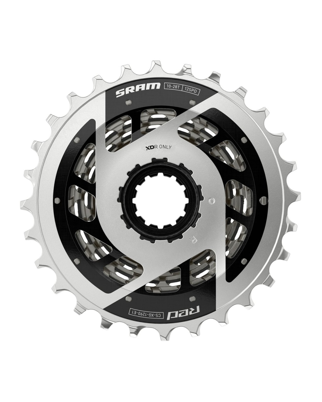 SRAM CASSETTE RED E1 XG 1290 10-33 12 SPEED image 1