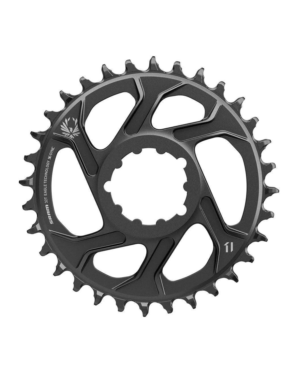 SRAM CHAIN RING MTB X-SYNC EAGLE OVAL 6 OFF 32 TEETH 12 SPEED image 1
