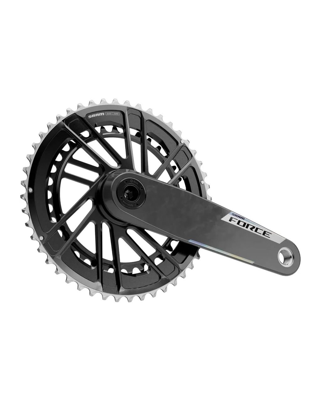 SRAM CRANKSET FORCE E1 DUB 50/37 165MM 2X12 image 1