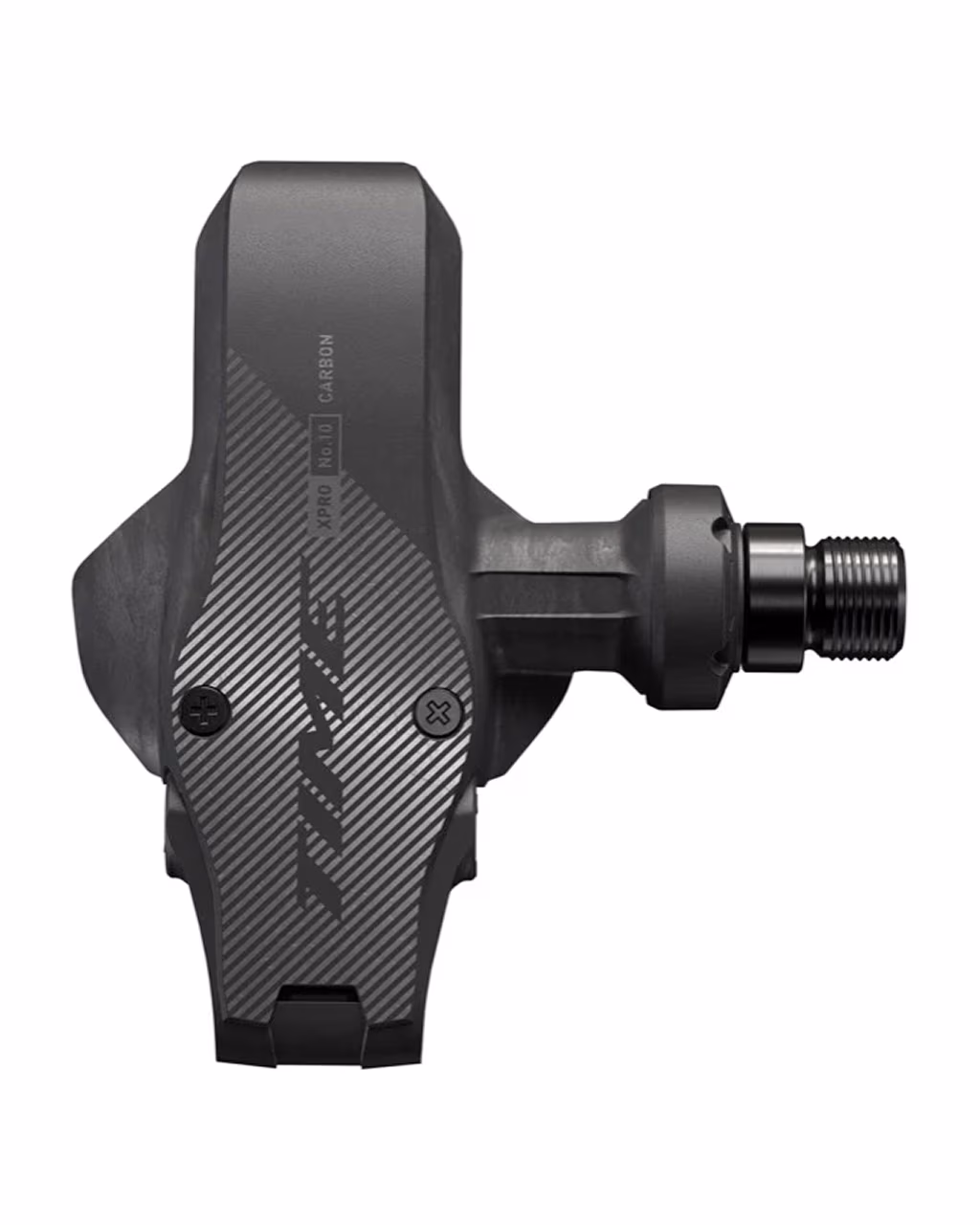 Time clipless carbon filled body road pedals xpro 10 53MM spindle black (includes iClic free foot cleats), view 2