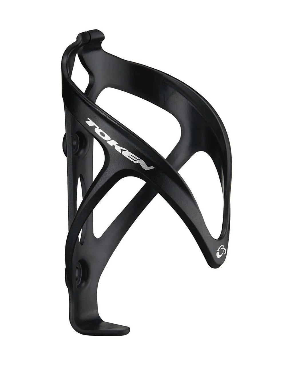 Token accessory bottle cage plastic black, view 1