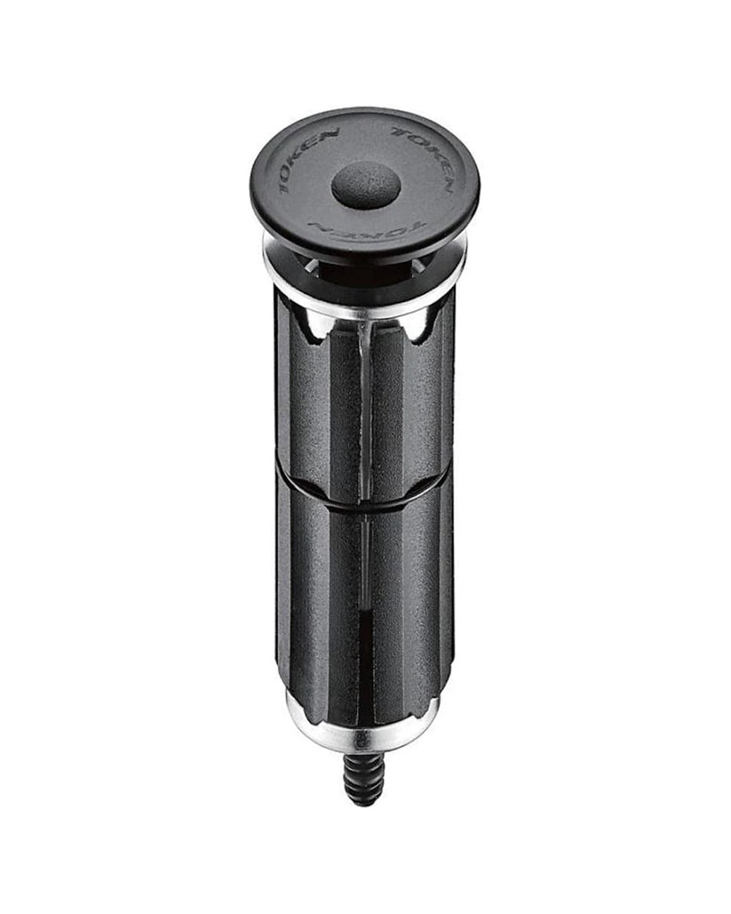 Token head set part push and turn expander bolt 1.1/8 black, view 1
