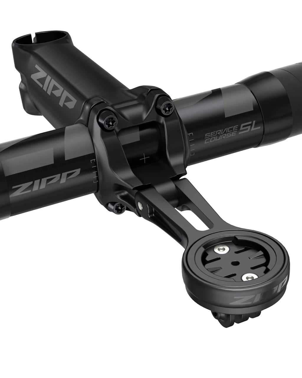 Zipp accessory computer mount stem integrated service coursefor garmin, view 3