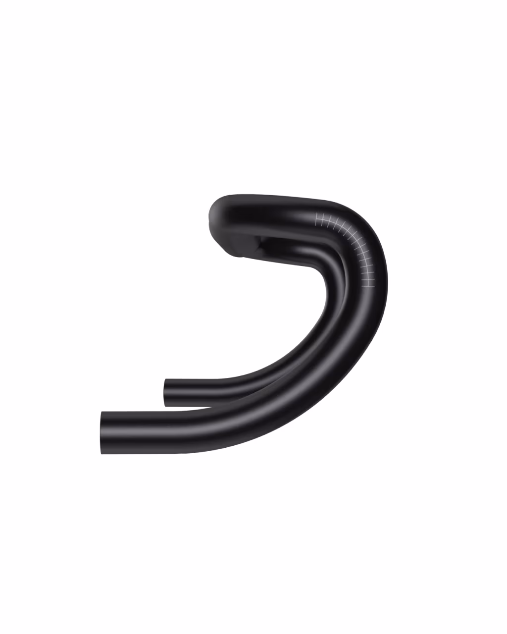 Zipp handlebar alloy service course SL-80 80MM reach 125MM drop 38C matte black, view 4