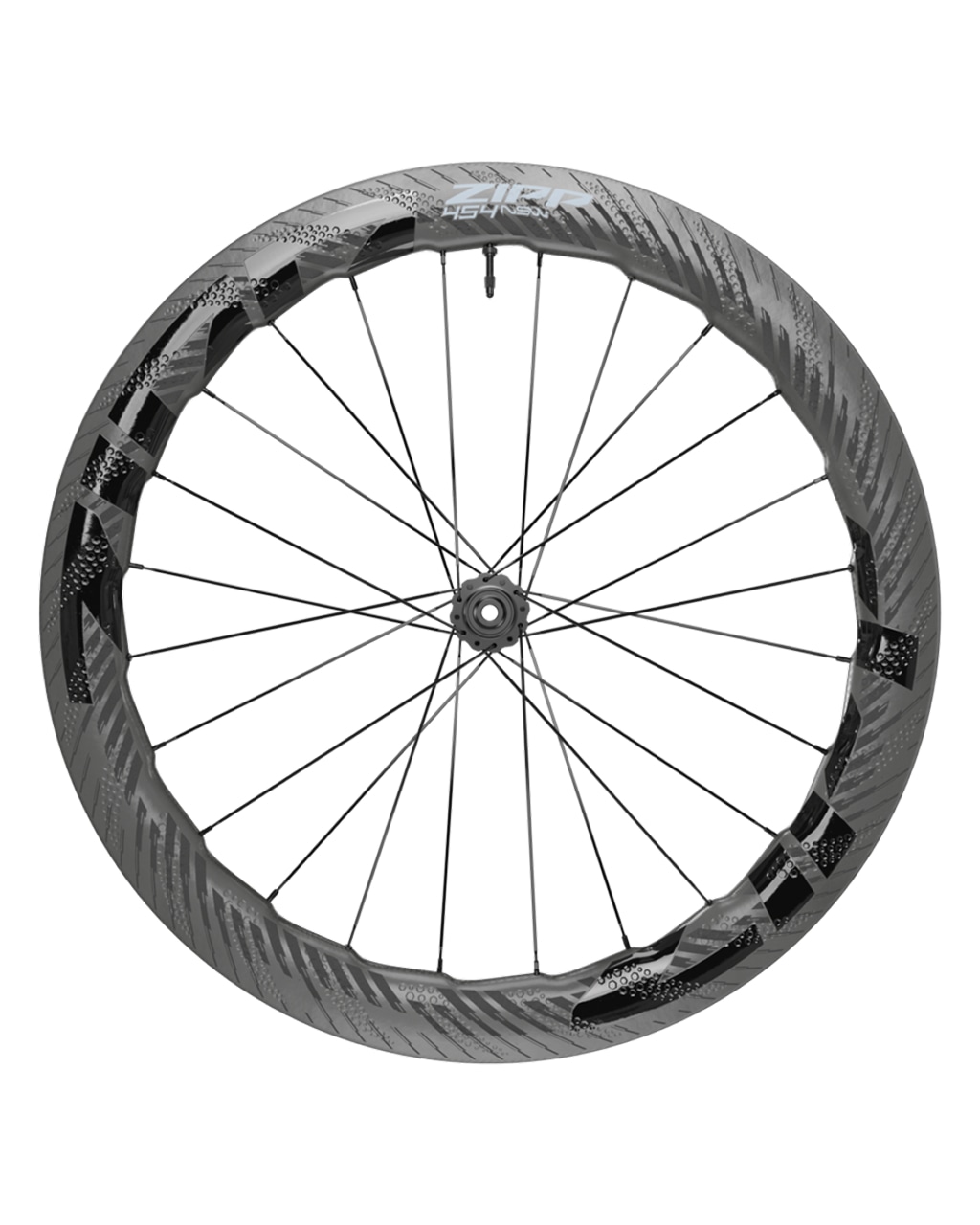 ZIPP WHEELS 454 CARBON TUBLESS DISC BRAKE CENTRE LOCK 12X100 FRONT STD image 2