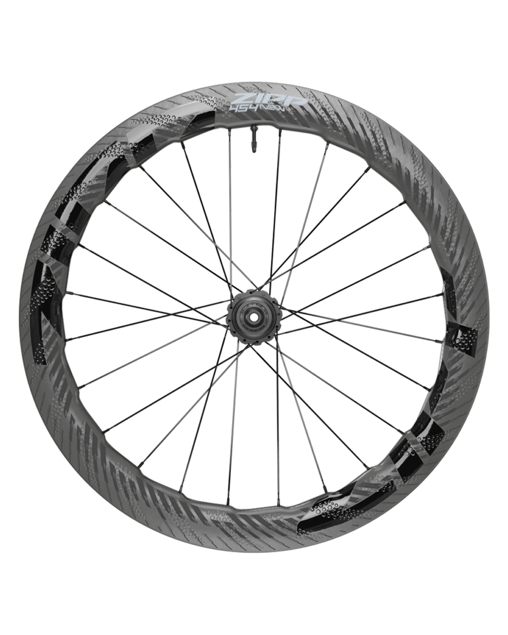 ZIPP WHEELS 454 CARBON TUBLESS DISC BRAKE CENTRE LOCK 12X100 FRONT STD image 4