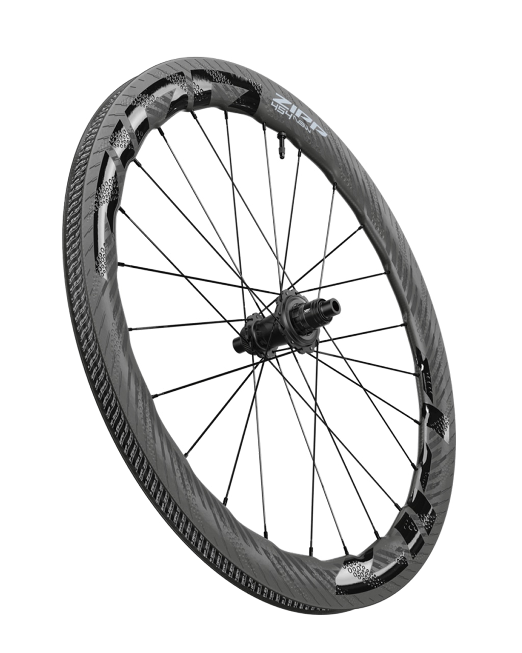 ZIPP WHEELS 454 CARBON TUBLESS DISC BRAKE CENTRE LOCK 12X100 FRONT STD image 3